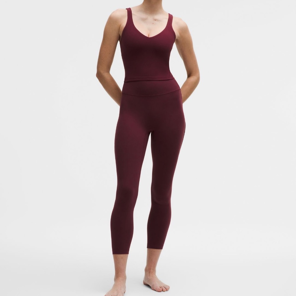 Lululemon Groove No Line Leggings with Heart Cutout NWT